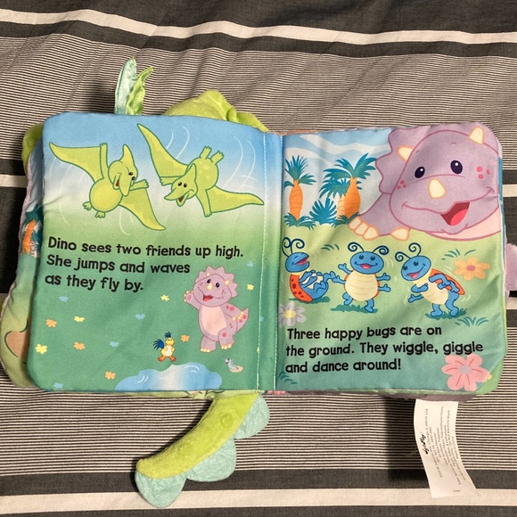 Plush Dino Book - Picture 2 of 2